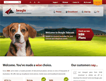 Tablet Screenshot of beagle.com.au